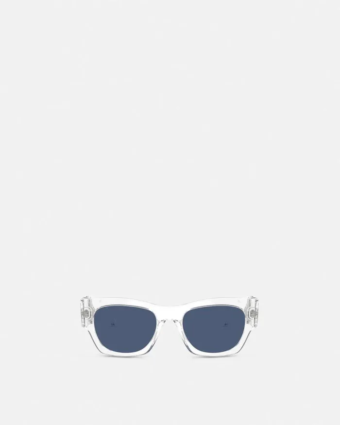 Medusa Biggie Sunglasses Transparent WomenMen Versace Sunglasses
