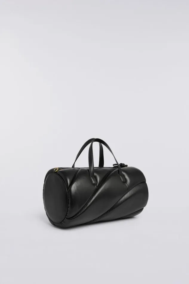 Mella Leather Duffle Bag Black Os Accessories Fiorucci Mella Leather Duffle Bag Black Os Accessories Fiorucci