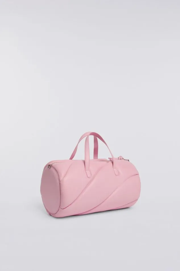 Mella Leather Duffle Bag Pink Os Accessories Fiorucci Mella Leather Duffle Bag Pink Os Accessories Fiorucci