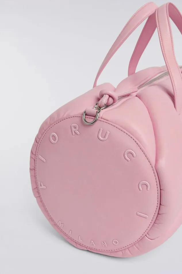 Mella Leather Duffle Bag Pink Os Accessories Fiorucci Mella Leather Duffle Bag Pink Os Accessories Fiorucci