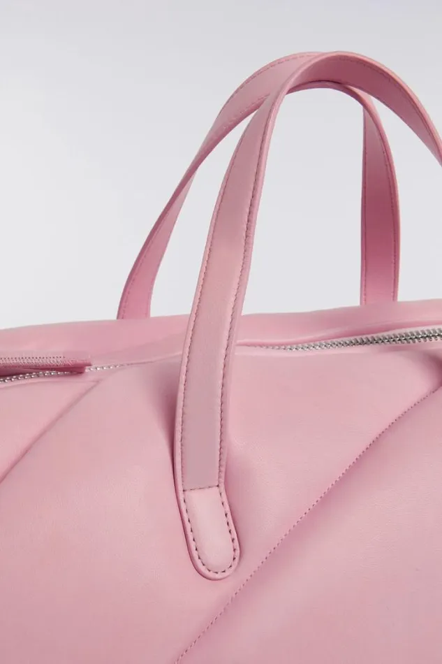 Mella Leather Duffle Bag Pink Os Accessories Fiorucci Mella Leather Duffle Bag Pink Os Accessories Fiorucci