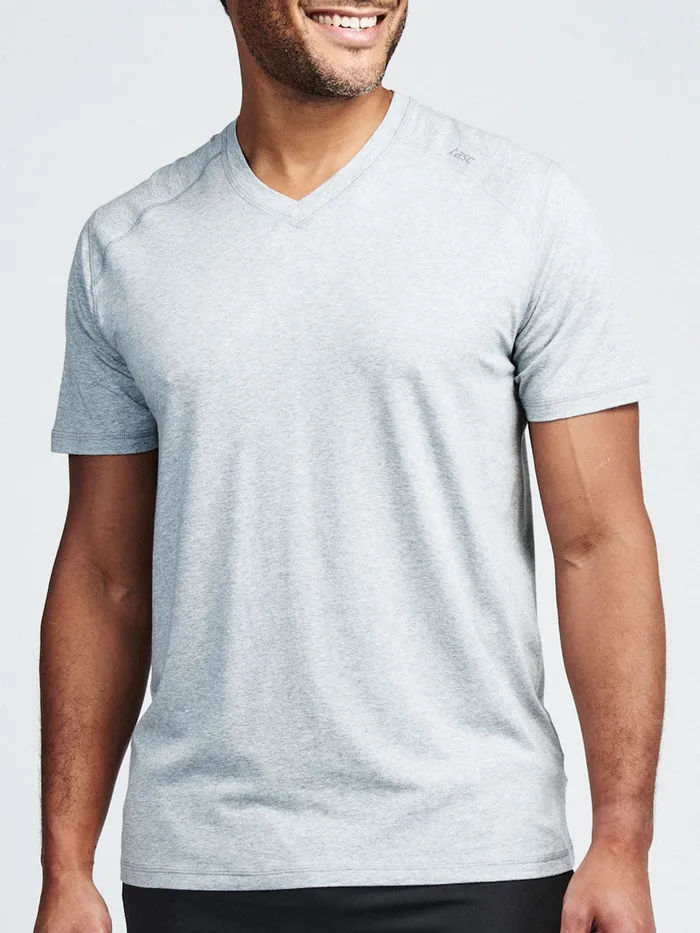 Men Carrollton Fitness VNeck TShirt Tasc Performance Short Sleeve TShirts