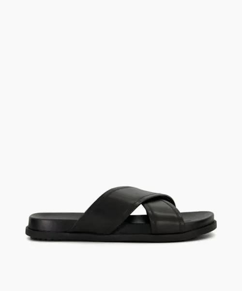 Men Casual Sandals Dune London Internal 8211 Black Black