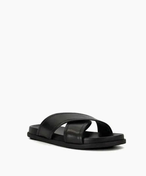 Men Casual Sandals Dune London Internal 8211 Black Black Men Casual Sandals Dune London Internal 8211 Black Black