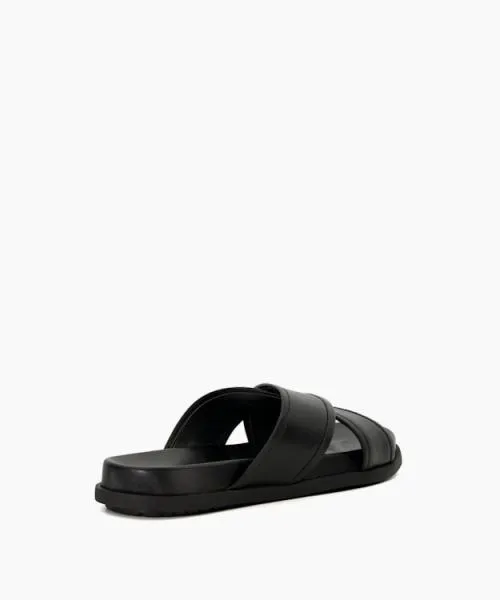 Men Casual Sandals Dune London Internal 8211 Black Black Men Casual Sandals Dune London Internal 8211 Black Black