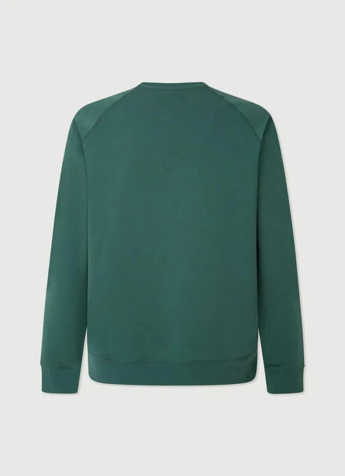 Men Classic Fit Heritage Sweatshirt Green Hackett London Sweatshirts