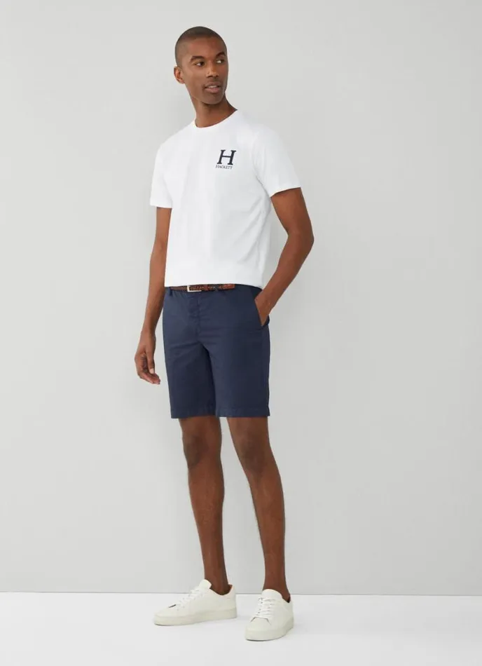 Men Classic Fit Heritage TShirt White Hackett London Tshirts