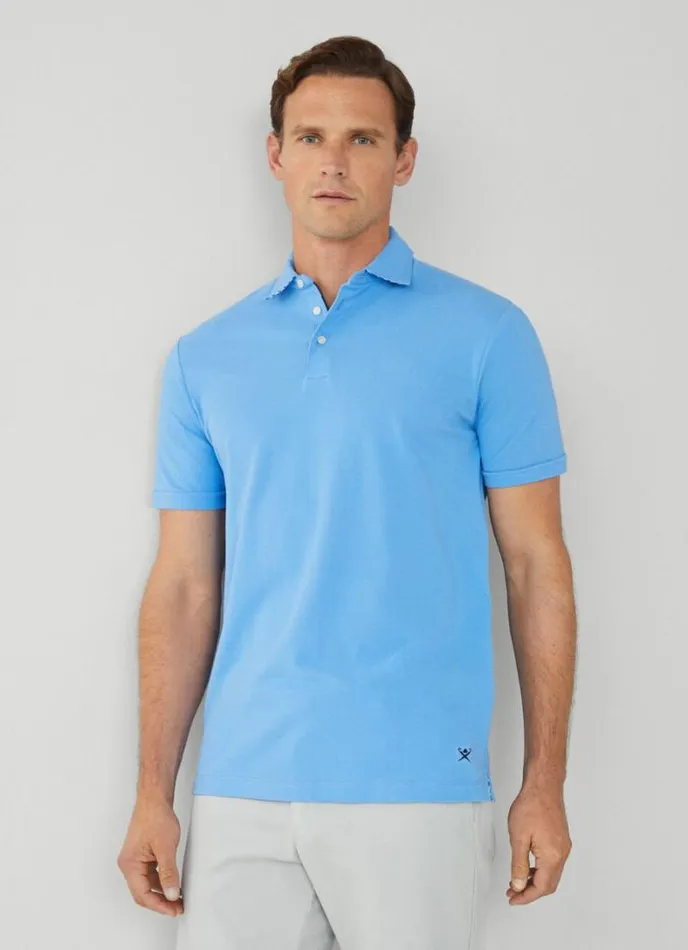 Men Classic Fit Piqu Polo Marina Hackett London Polo Shirts