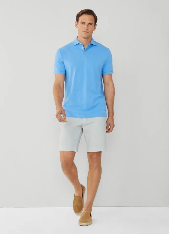 Men Classic Fit Piqu Polo Marina Hackett London Polo Shirts
