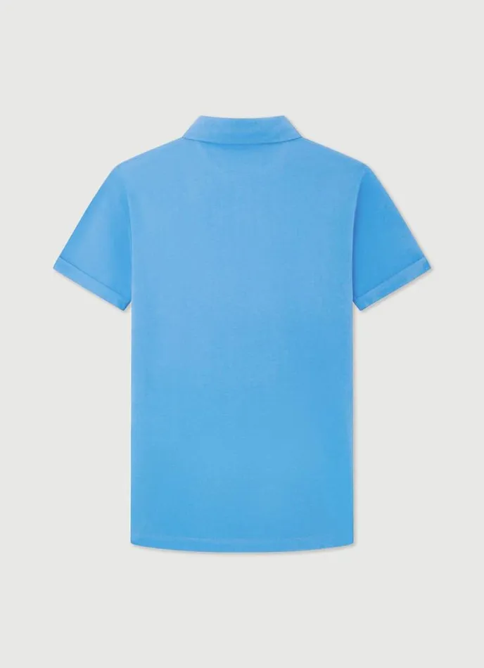 Men Classic Fit Piqu Polo Marina Hackett London Polo Shirts