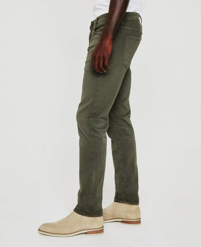 Men Denim AG Jeans Tellis 7 Years Sulfur Armory Green Men Denim AG Jeans Tellis 7 Years Sulfur Armory Green