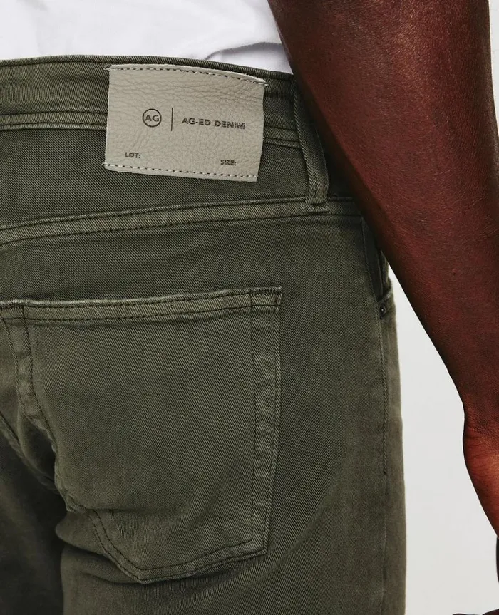 Men Denim AG Jeans Tellis 7 Years Sulfur Armory Green Men Denim AG Jeans Tellis 7 Years Sulfur Armory Green