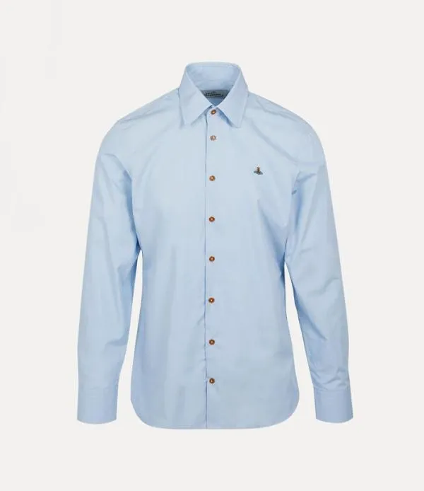 Men Ghost Shirt Light Blue Viviennewestwood Shirts And Tops