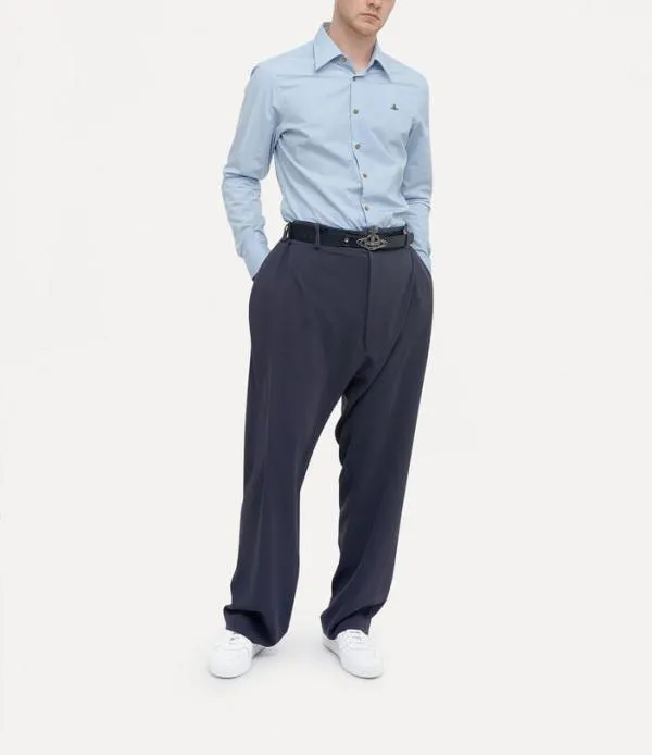 Men Ghost Shirt Light Blue Viviennewestwood Shirts And Tops