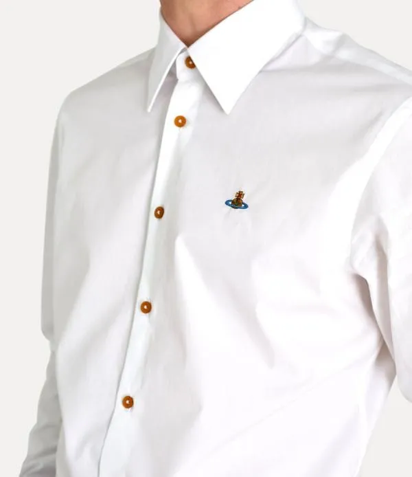 Men Ghost Shirt White Viviennewestwood Shirts And Tops
