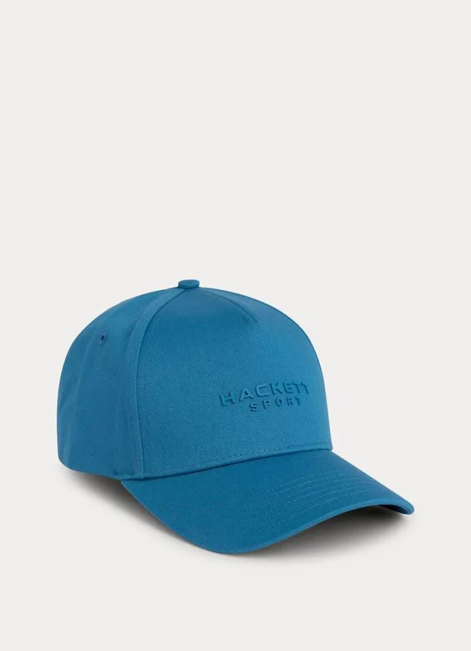 Men Hackett Sport Baseball Cap Teal Blue Hackett London Scarves and Caps