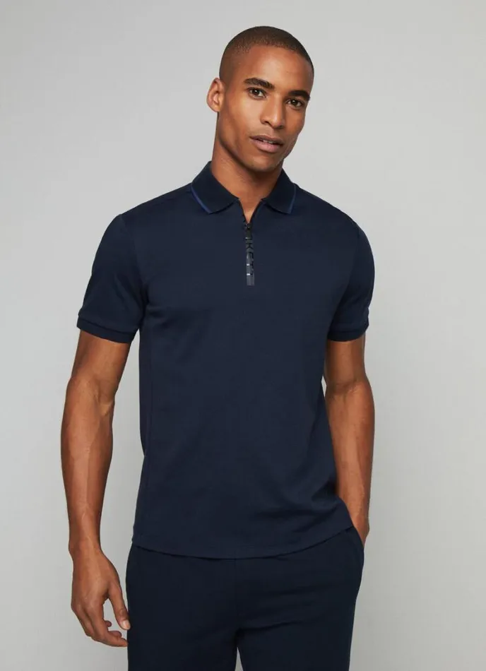 Men Hackett Sport Slim Fit Polo Navy Hackett London Polo Shirts