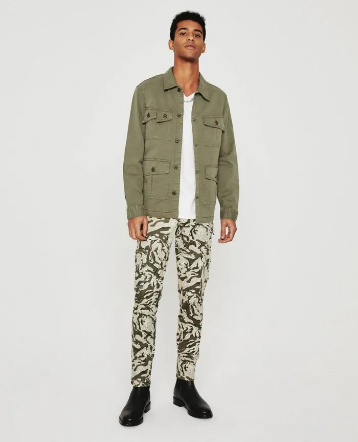 Men Jackets AG Jeans Lance Fatigue Shady Moss Men Jackets AG Jeans Lance Fatigue Shady Moss
