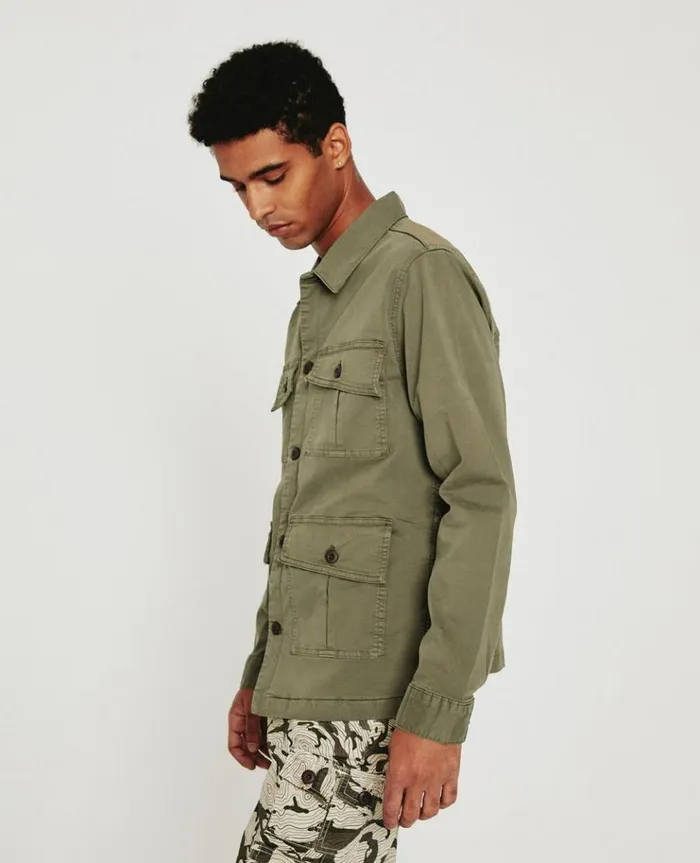 Men Jackets AG Jeans Lance Fatigue Shady Moss Men Jackets AG Jeans Lance Fatigue Shady Moss