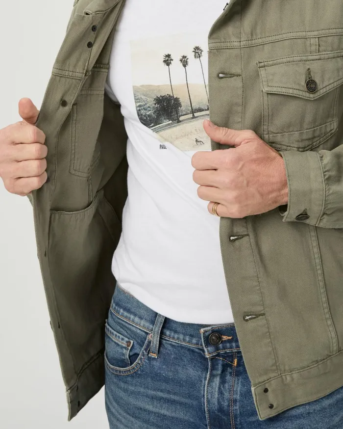 Men Jackets and Coats PAIGE Scout Jacket 8211 Vintage White Sage Men Jackets and Coats PAIGE Scout Jacket 8211 Vintage White Sage