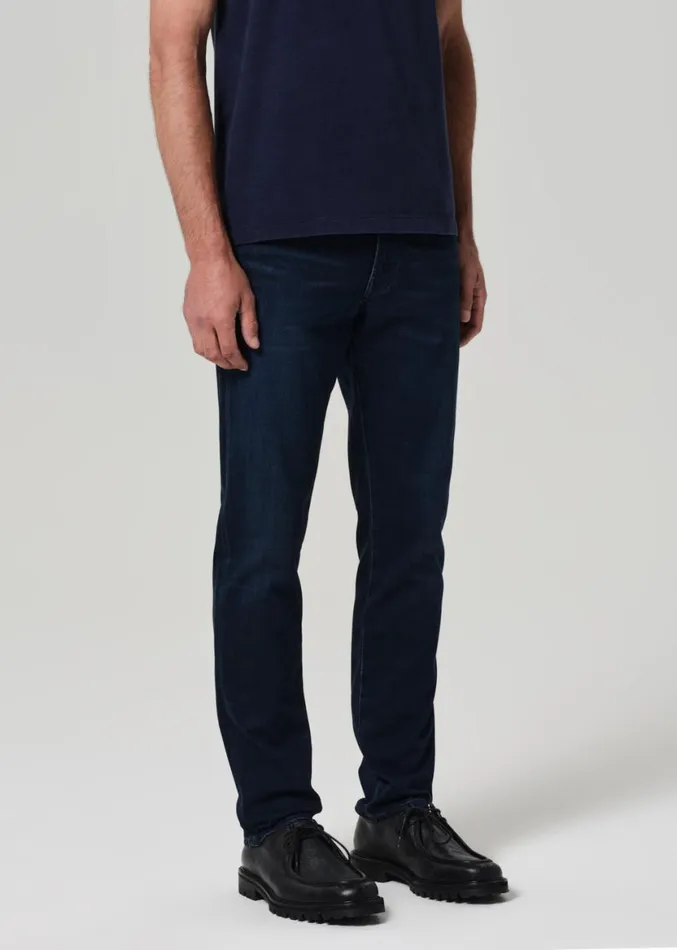 Men Jeans Citizens Of Humanity Adler Slim Perform Blue Wing