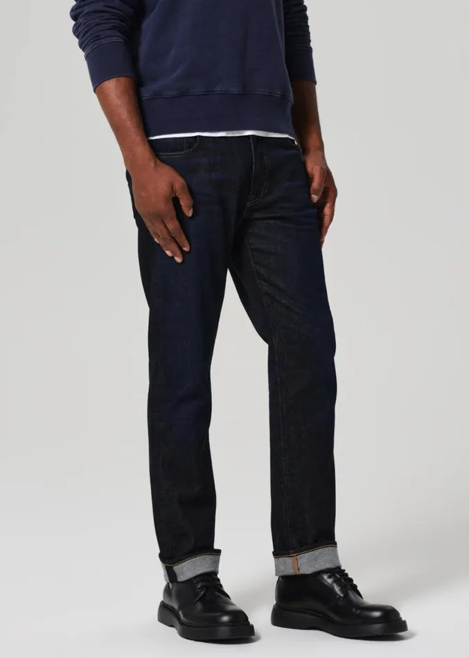 Men Jeans Citizens Of Humanity Gage Slim Straight Cashmere Denim Falcon