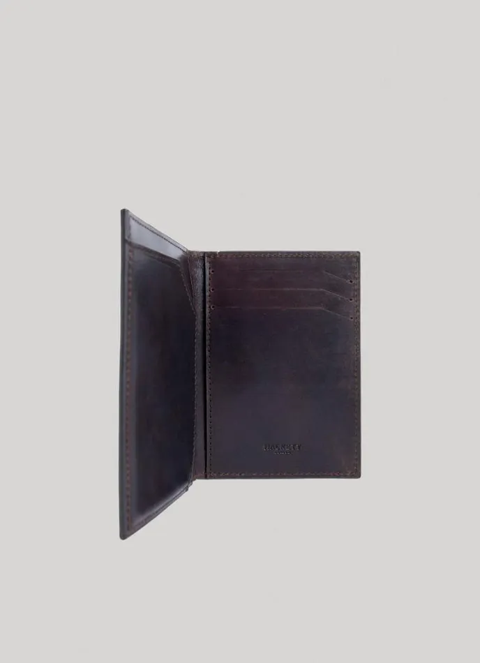 Men Leather Wallet Brown Hackett London Wallets and Cardholders