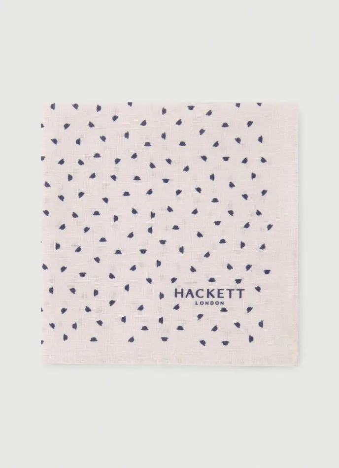 Men Linen Asymmetric Dot Handkerchief Champagne Beige Hackett London Ties and Pocket Squares Men Linen Asymmetric Dot Handkerchief Champagne Beige Hackett London Ties and Pocket Squares