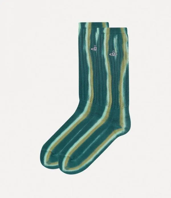 Men Menso Socks Green Viviennewestwood Socks
