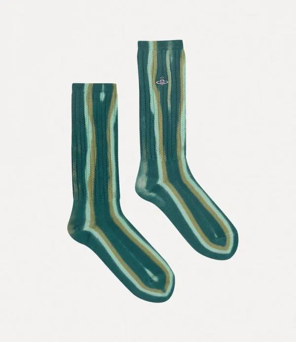 Men Menso Socks Green Viviennewestwood Socks