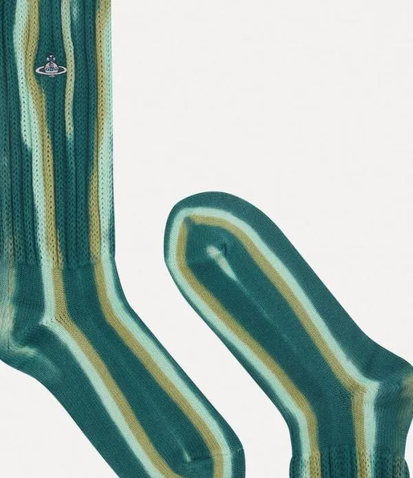 Men Menso Socks Green Viviennewestwood Socks