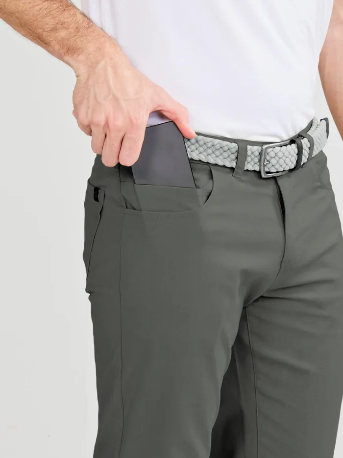 Men Motion Pant Straight Fit 8211 Granite Tasc Performance Pants
