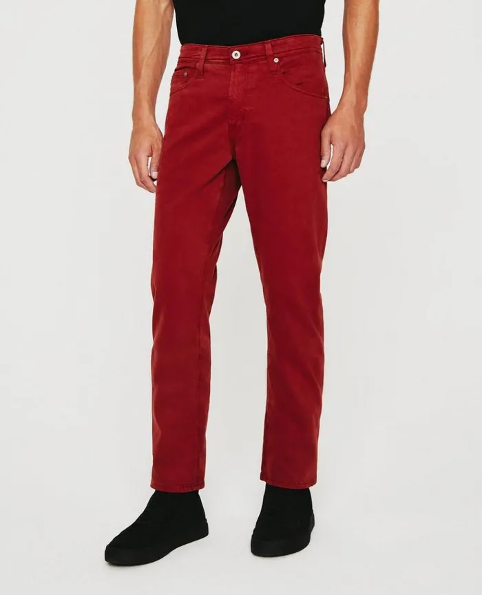 Men Pants AG Jeans Everett Dark Hibiscus Men Pants AG Jeans Everett Dark Hibiscus