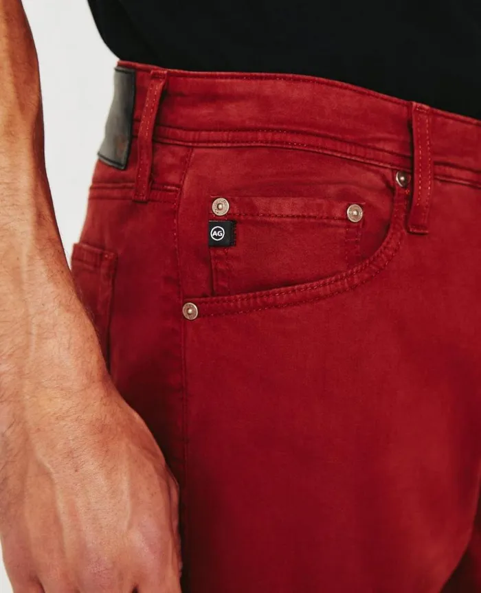 Men Pants AG Jeans Everett Dark Hibiscus Men Pants AG Jeans Everett Dark Hibiscus