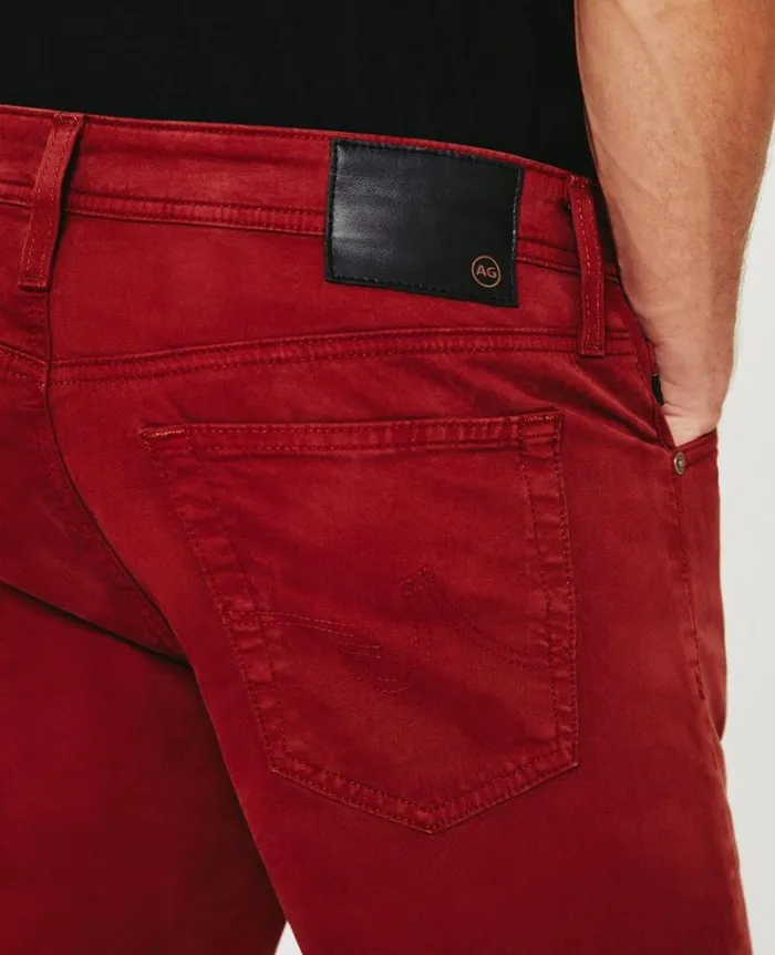 Men Pants AG Jeans Everett Dark Hibiscus Men Pants AG Jeans Everett Dark Hibiscus