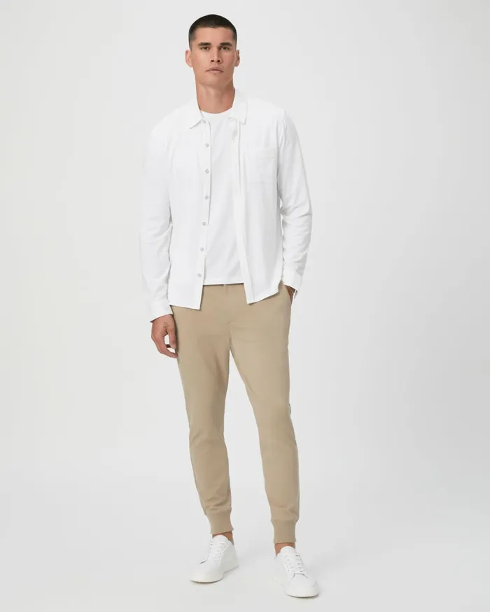 Men Pants and Joggers PAIGE Elmwood Jogger 8211 Desert Rock
