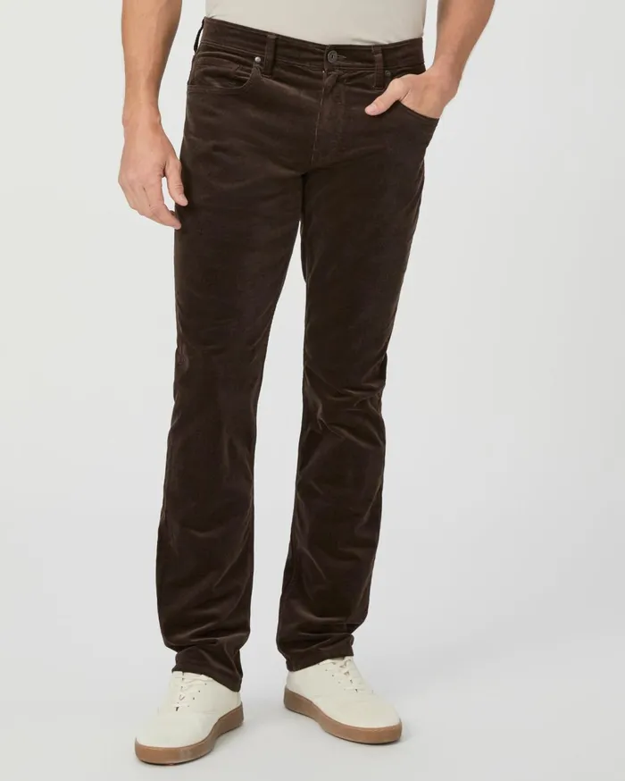 Men Pants and Joggers PAIGE Federal Slim Straight Pant 8211 Deep Woods Corduroy Men Pants and Joggers PAIGE Federal Slim Straight Pant 8211 Deep Woods Corduroy