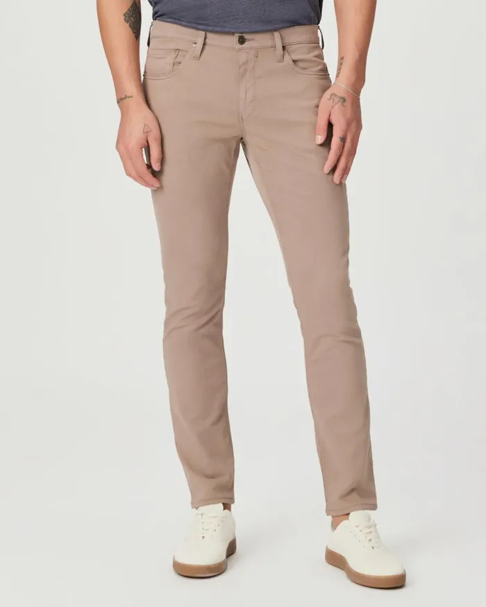 Men Pants and Joggers PAIGE Lennox Slim Pant 8211 Cocoa Powder Twill Men Pants and Joggers PAIGE Lennox Slim Pant 8211 Cocoa Powder Twill