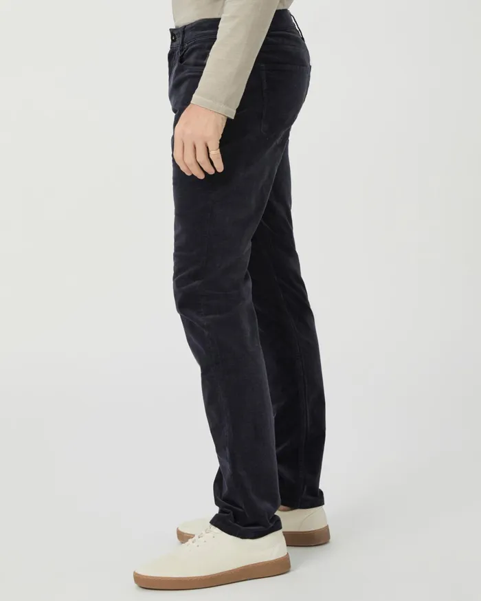 Men Pants and Joggers PAIGE Lennox Slim Pant 8211 Deep Anchor Corduroy Men Pants and Joggers PAIGE Lennox Slim Pant 8211 Deep Anchor Corduroy