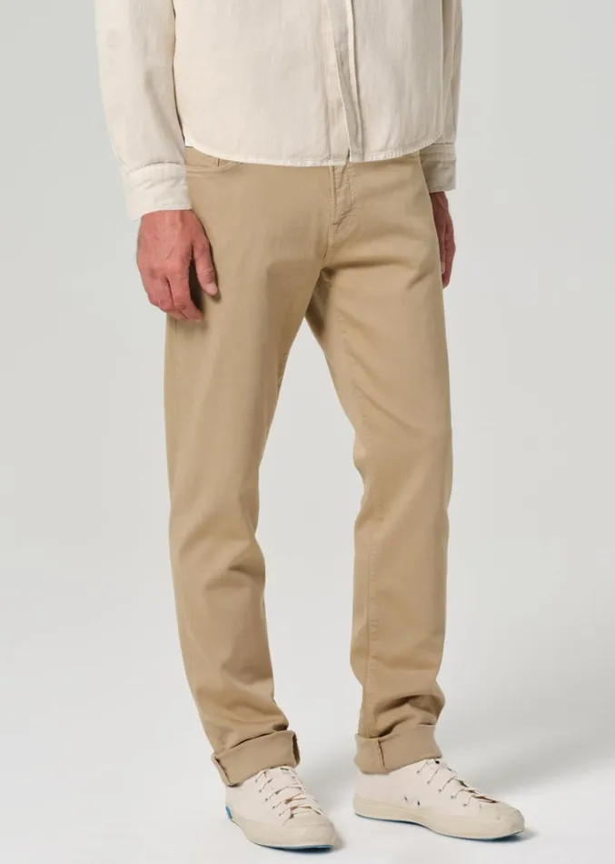 Men Pants Citizens Of Humanity Adler Slim Soft Weft Abbot