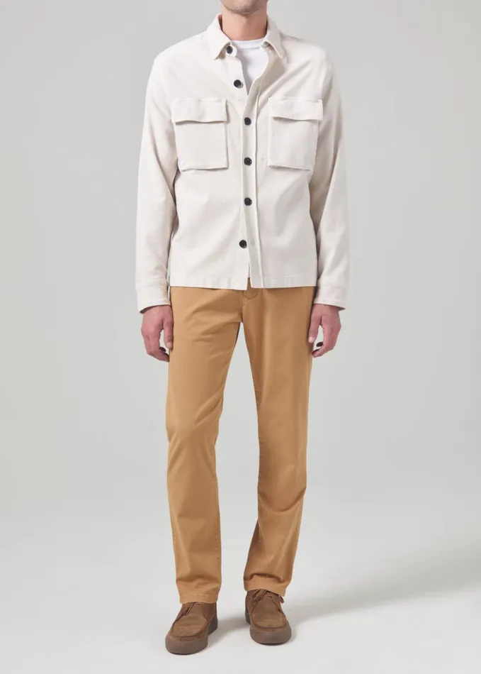 Men Pants Citizens Of Humanity London Tapered Slim Italian Twill Drifter