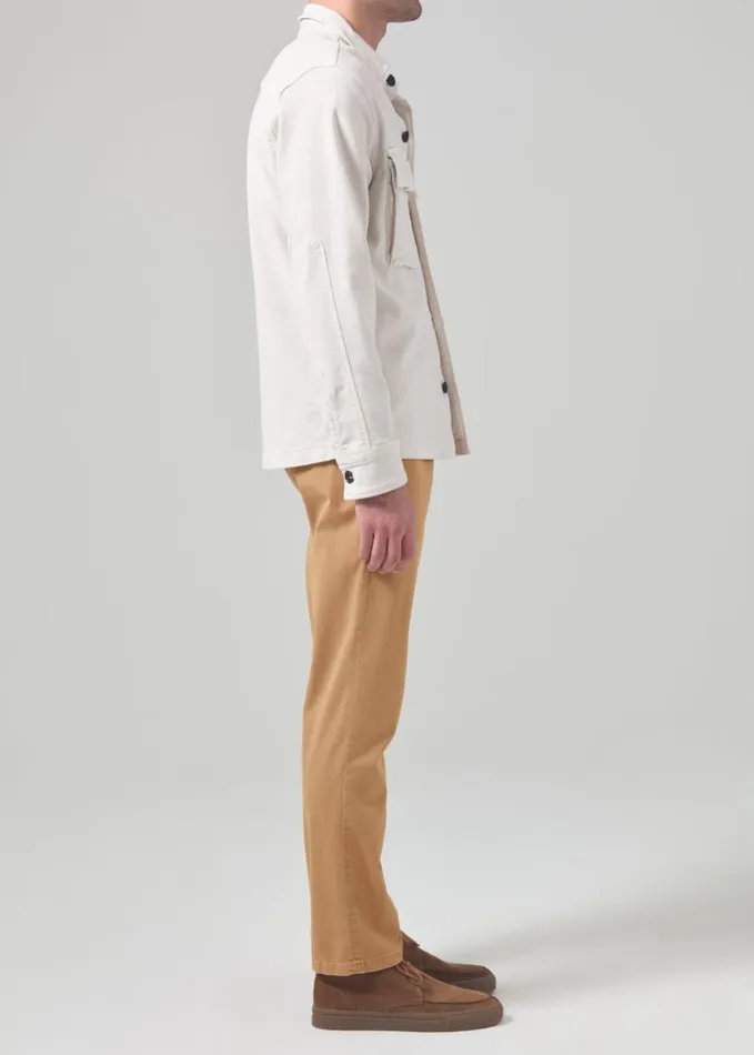 Men Pants Citizens Of Humanity London Tapered Slim Italian Twill Drifter