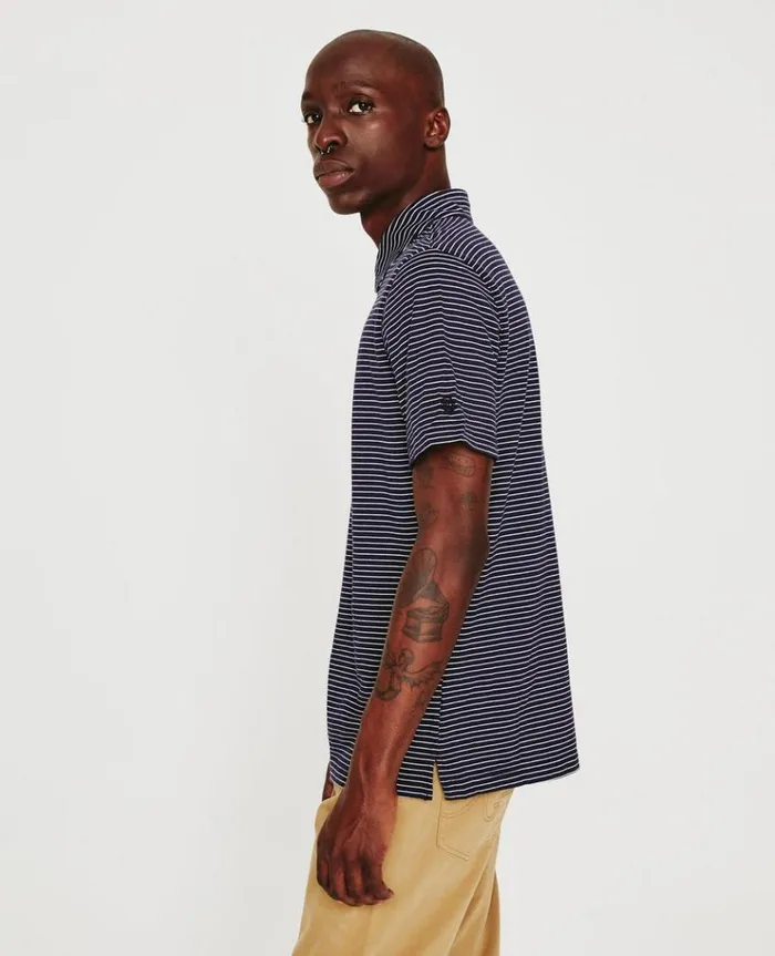 Men Polos AG Jeans Bryce SS Polo Deep AegeanTrue White Men Polos AG Jeans Bryce SS Polo Deep AegeanTrue White