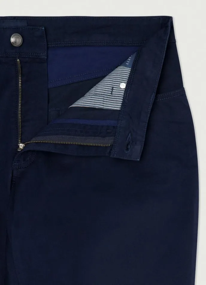 Men Regular Fit Trinity Trousers Navy Blazer Hackett London Trousers and Chinos