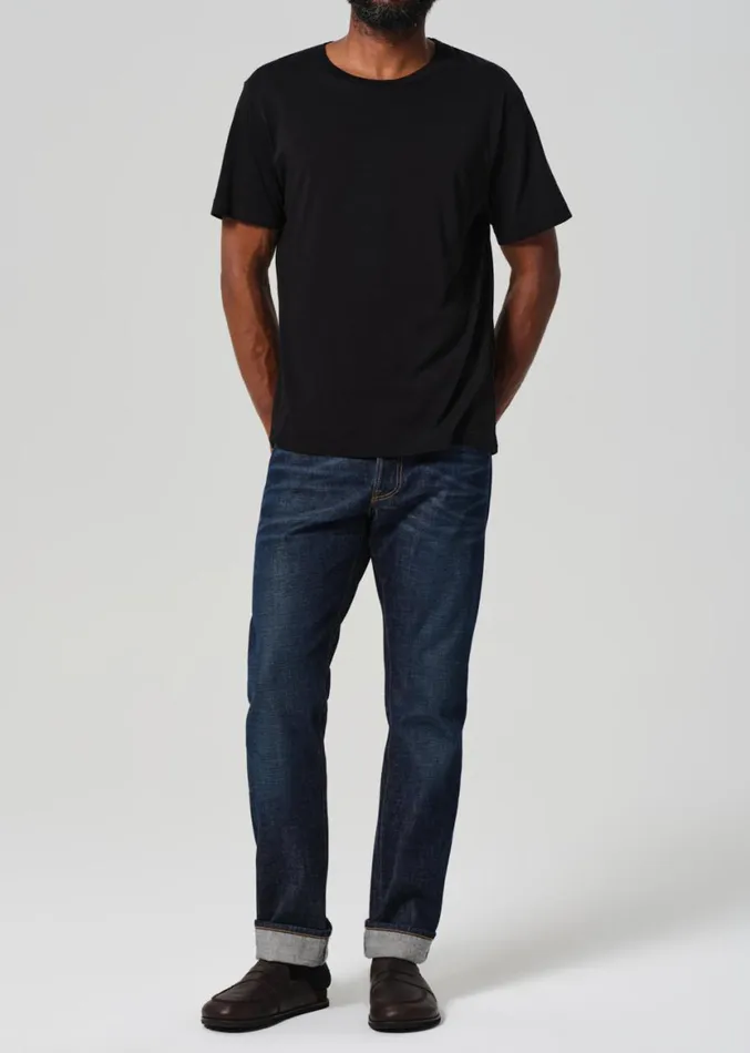 Men Shirts Citizens Of Humanity Everyday Short Sleeve Tee Black