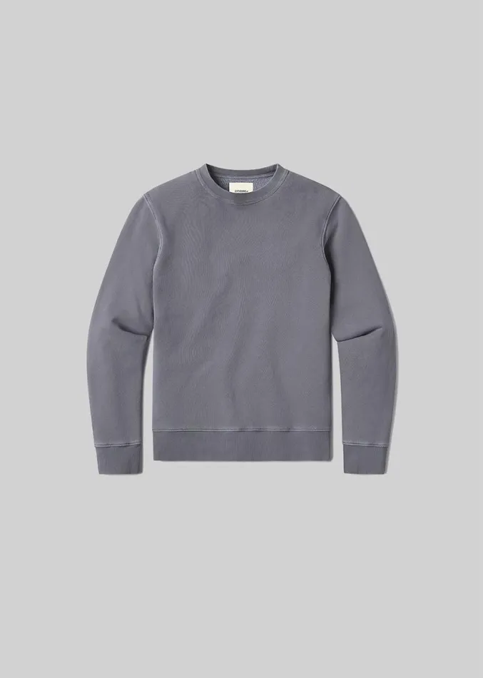 Men Shirts Citizens Of Humanity Vintage Crewneck Sweatshirt Heron Grey