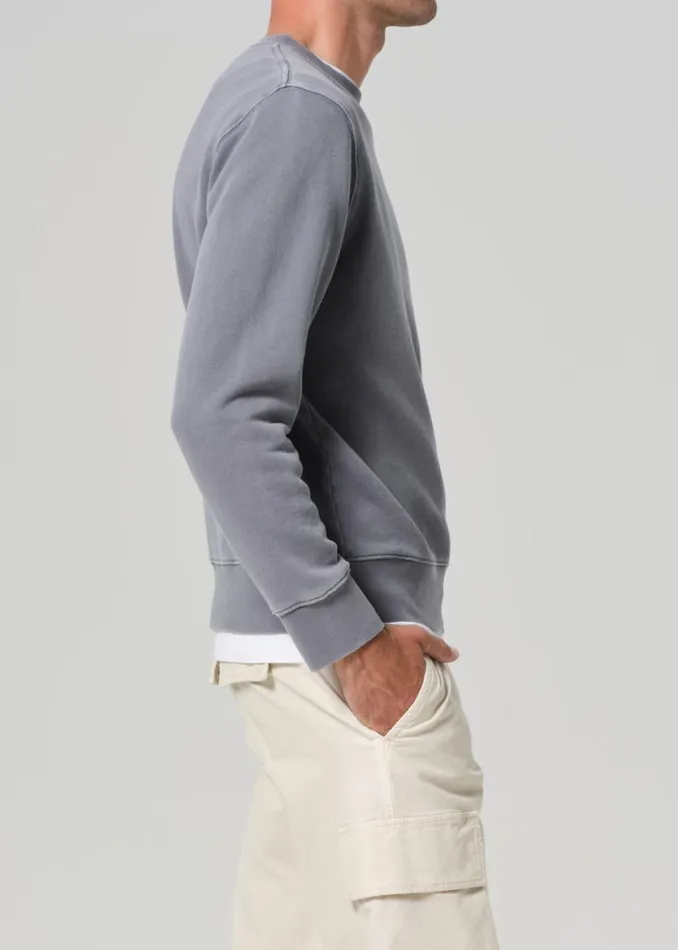 Men Shirts Citizens Of Humanity Vintage Crewneck Sweatshirt Heron Grey