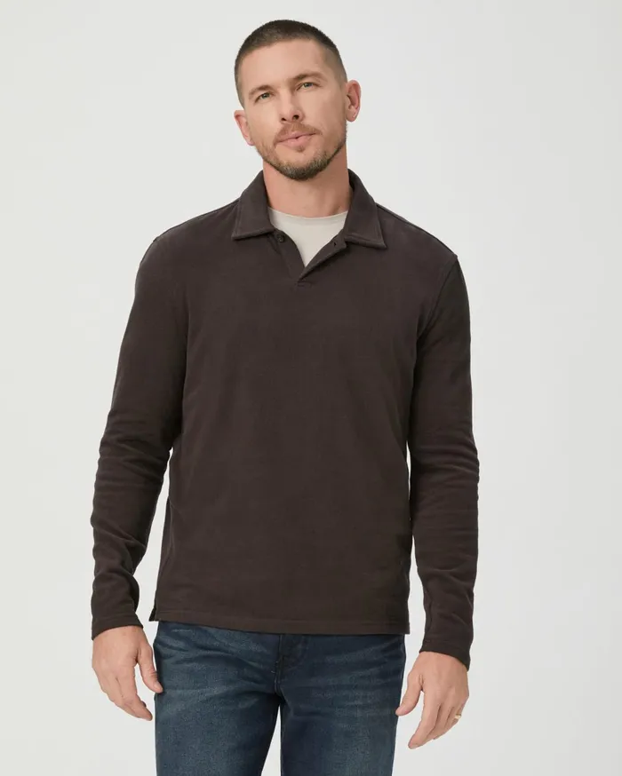 Men Shirts PAIGE Hammond Polo 8211 Burnt Cocoa