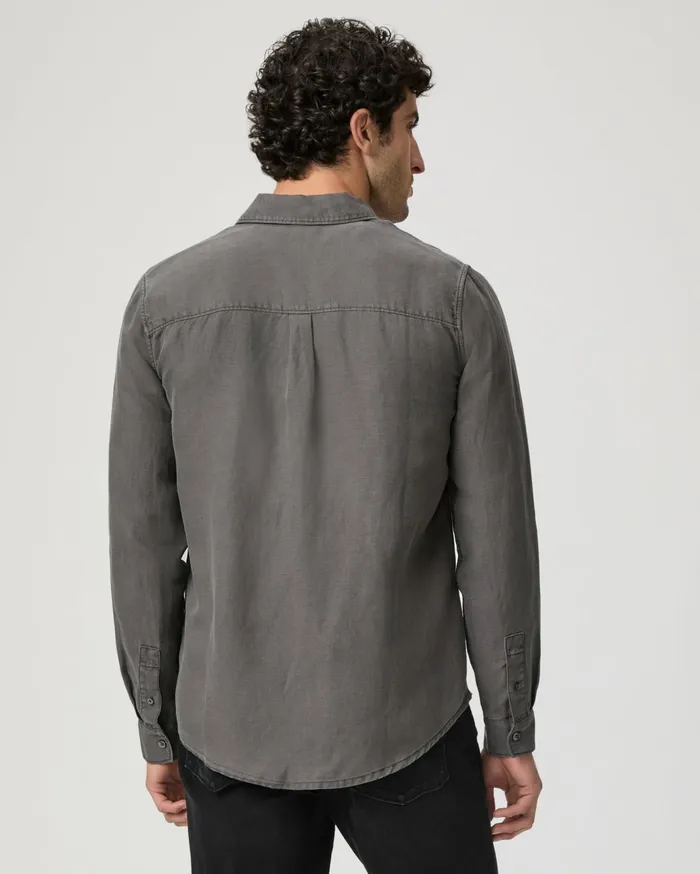 Men Shirts PAIGE Peters Shirt 8211 Vintage Volcanic Ash Men Shirts PAIGE Peters Shirt 8211 Vintage Volcanic Ash