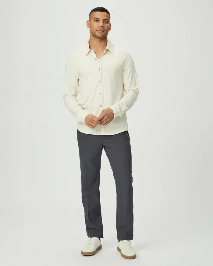 Men Shirts PAIGE Stockton Button Up 8211 Tan Ceramic Men Shirts PAIGE Stockton Button Up 8211 Tan Ceramic